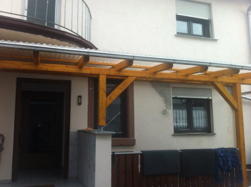 Zimmererarbeiten - Überdachung