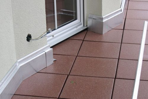 Terrassensanierung mit Plattenbelag